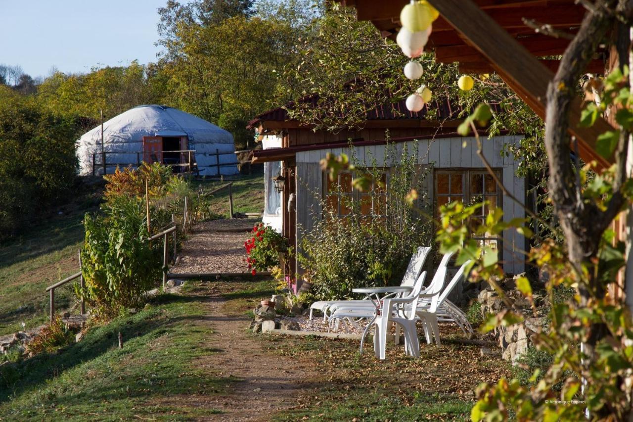 La Ferme Saint Jean - Les Yourtes Hotel Ngoại thất bức ảnh